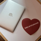 heart mouse pad
