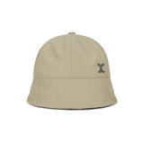 VA Curved Stud Nylon Bonnet Hat / Beige