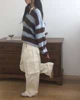 [MADE] Honot Vintage incision eyelet pocket cotton pants