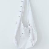 rivet cross bag (white)