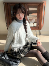 ヌベルタートルネックロングスリーブソフトTシャツ