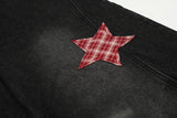 Star Patch Wide Denim Pants 233256603