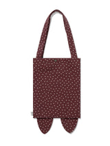 ラビット スター リバーシブル エコバッグ(BURGUNDY)
