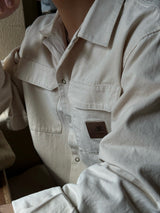 Double pocket patch shirt