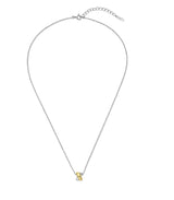 26SS★ Souvni Silver (C) Twist Necklace S
