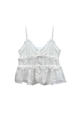 GENIE SLEEVELESS TOP / WHITE