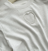 Aroa Heart Cutout Tee