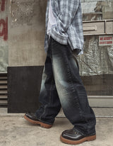 Kure Tiger Washing Balloon Denim