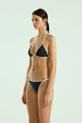 Triangle Bikini Panties (Black)