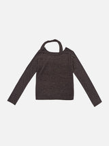 KobeドットホルターネックレイヤーTシャツ (3c)