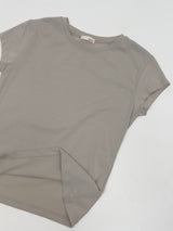 モダール キャップスリーブ ショートスリーブ Tシャツ