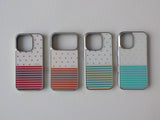 dotstripes lemon (silver glass)