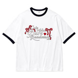 PURE RIBBON CALLI RINGER T-SHIRT (2color)