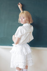 bigribon frill shirt 