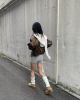 フォールドレザージャケット