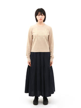 1/2 S.T.C. ライティングロゴロングスリーブ (BEIGE)