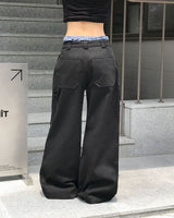 ミドルカーペンターディテールロングパンツ