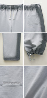Hand Sprayed Jersey Pants (Sky Blue)