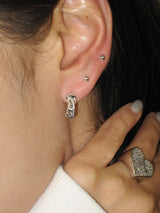 Zipper piercing