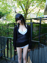deep v neck knit