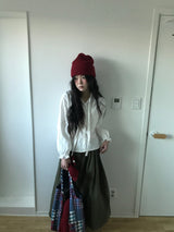 [MD's Pick] Nooa Cotton Pintuck Long Skirt (3color)