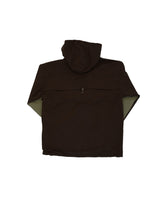 Two string windbreak / brown