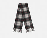 No.1547 wool check muffler (4color)