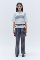 CHECKERED SKIRT
