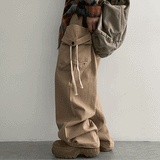 Pepe String cargo wide banding pants