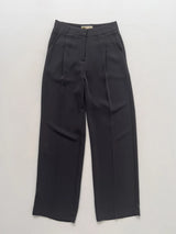 One Tuck Semi-Wide Slacks