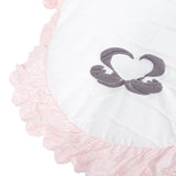 Grandma's Apron String Bag White Pink