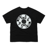 EEERRR Record artwork damage washing T-shirt (Black)