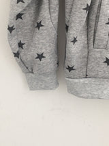 Highneck twinline star zipup