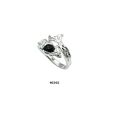 Black odd Ring (4ver.)