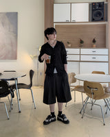 ノードピストライプバミューダスラックス