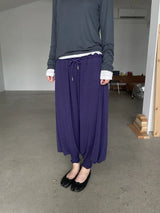 shirring loose pants