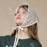 Lace Knit Bandana 4 COLOR