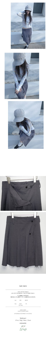 cutting wrap skirt