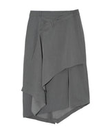 OVERLAY FOLD SKIRT