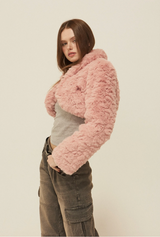 Puppy bolero - pink    