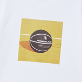 25SS SQUARE BASKETBALL SHORT SLEEVE T-SHIRT WHITE