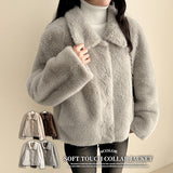 Somi Soft Touch Eco Per Collar Jacket