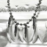 ss-renewal array バレットネックレス_silver