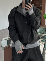 Mary Stripe Layered Warm Tee