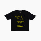 "FLAME YW" Tee  | Black
