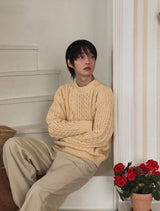 Forre Cable Heavy Round Knit