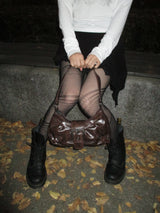 buckle mini shoulder bag