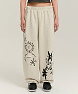 SUNMARK SWEAT PANTS (OATMEAL)