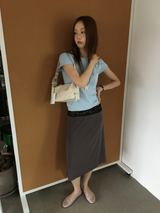 Deep lace skirt (3color) 