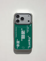 [MADE] Lucky Epoxy Silver Bumper Case [iPhone/Galaxy]